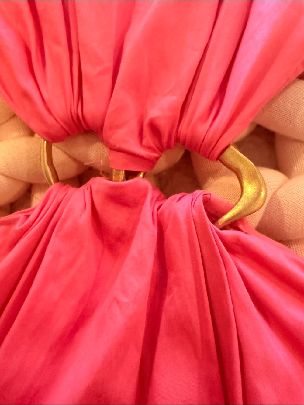 Aje solstice ring Pink Cutout Ring Waist Dress - Picture 7 of 7
